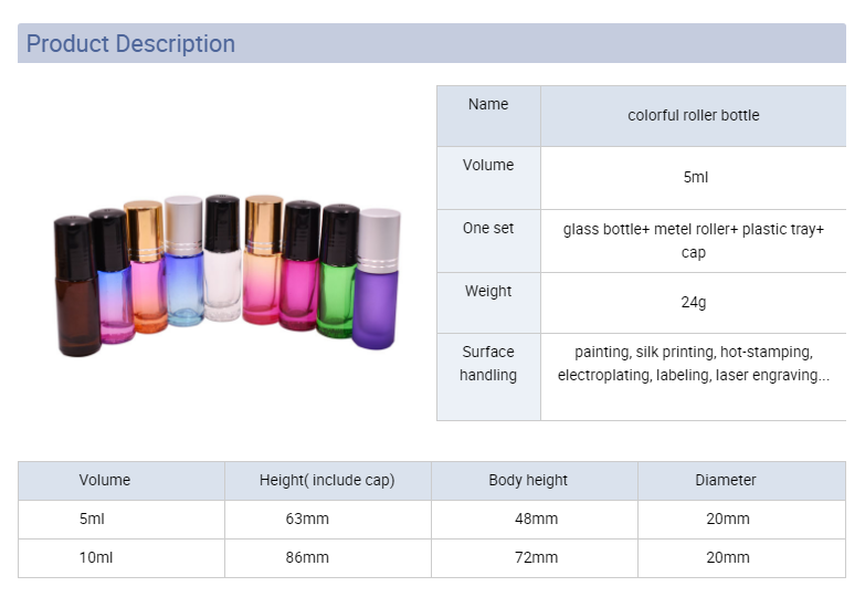 5 ml-10 ml-es tekercses-palackban-különféle színekben-méretben