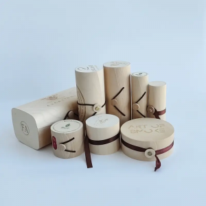 dřevěné krabice ekologické balení dřevěné dárkové krabice