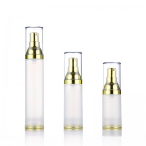 20ml-30ml-50ml-Frosted-Airless-Bottle-with-Gold-Pump