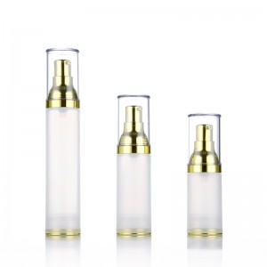 20ml-30ml-50ml-Frosted-airless-bottle-with-Gold-Pump