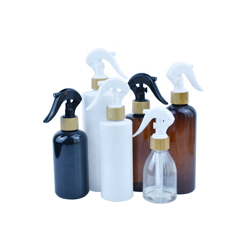 Fine Mist China RB-B-00299 fine mist pump bamboo sprayer nozzle empty plastic ...
